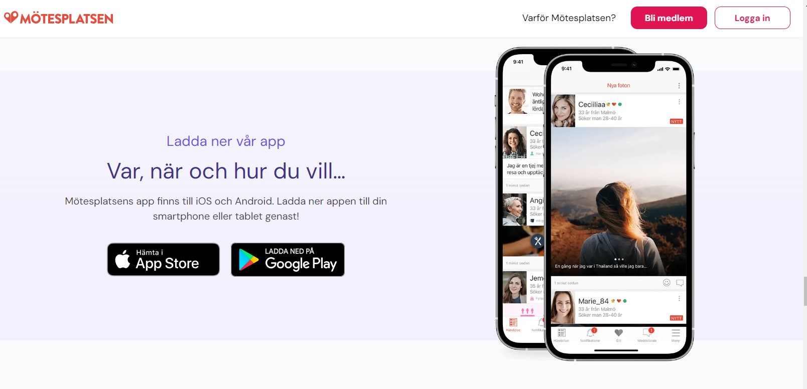 dejtingsajterna